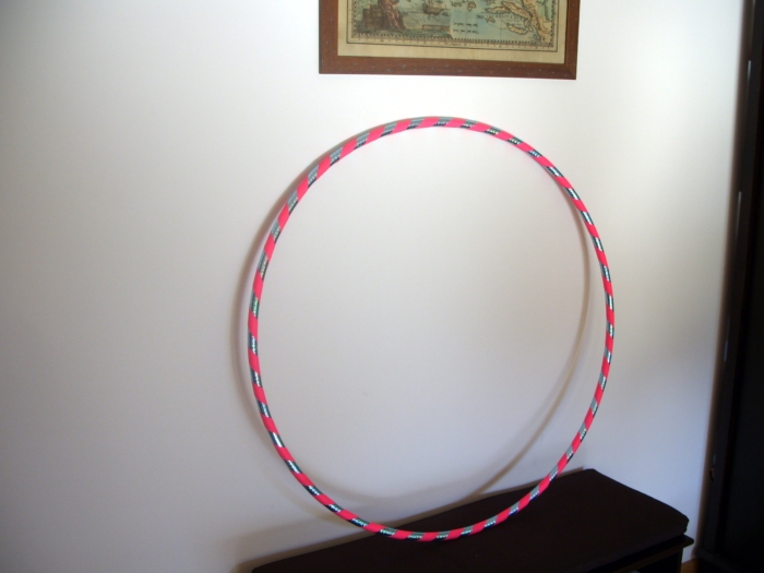 wlasnorecznie obklejone hula hoop