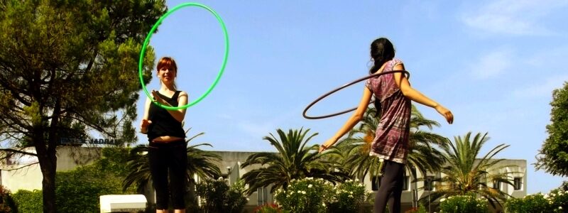 Wakacje pod znakiem hula hoop